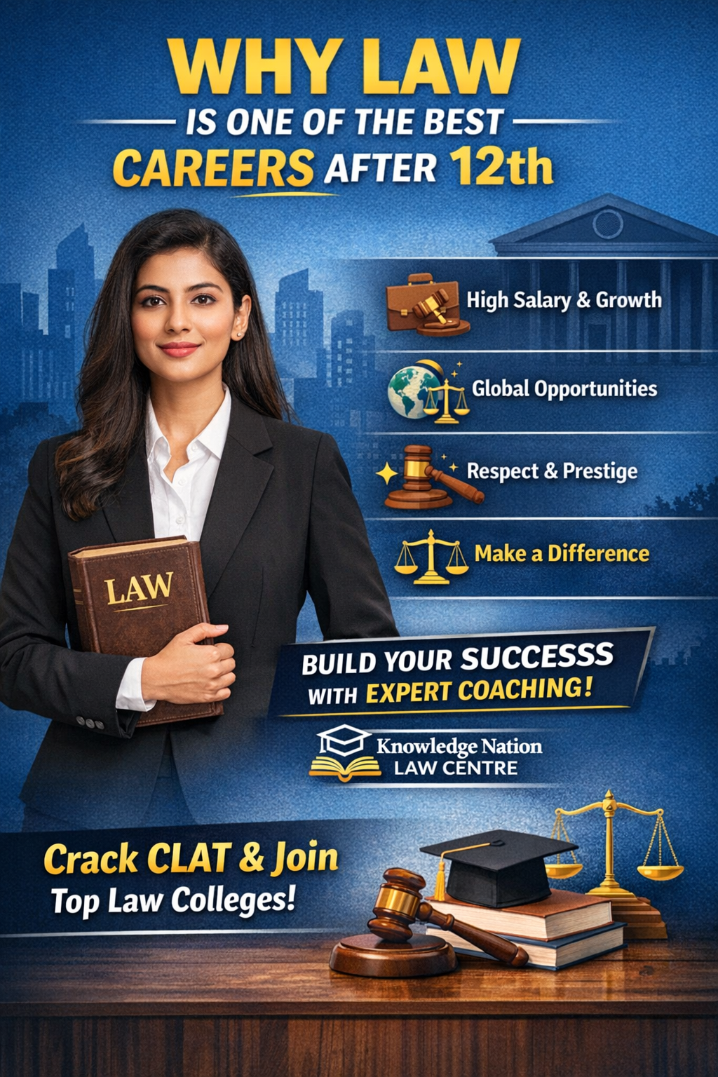 Why Law is One of the Best Careers After 12th