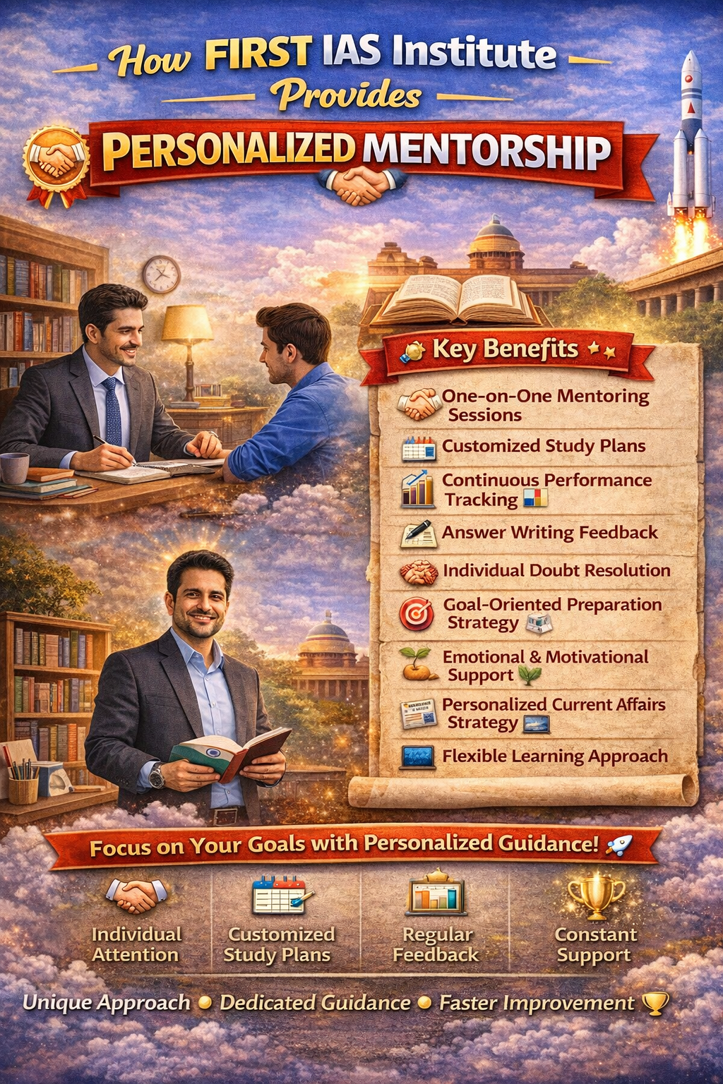 How FIRST IAS Institute Provides Personalized Mentorship