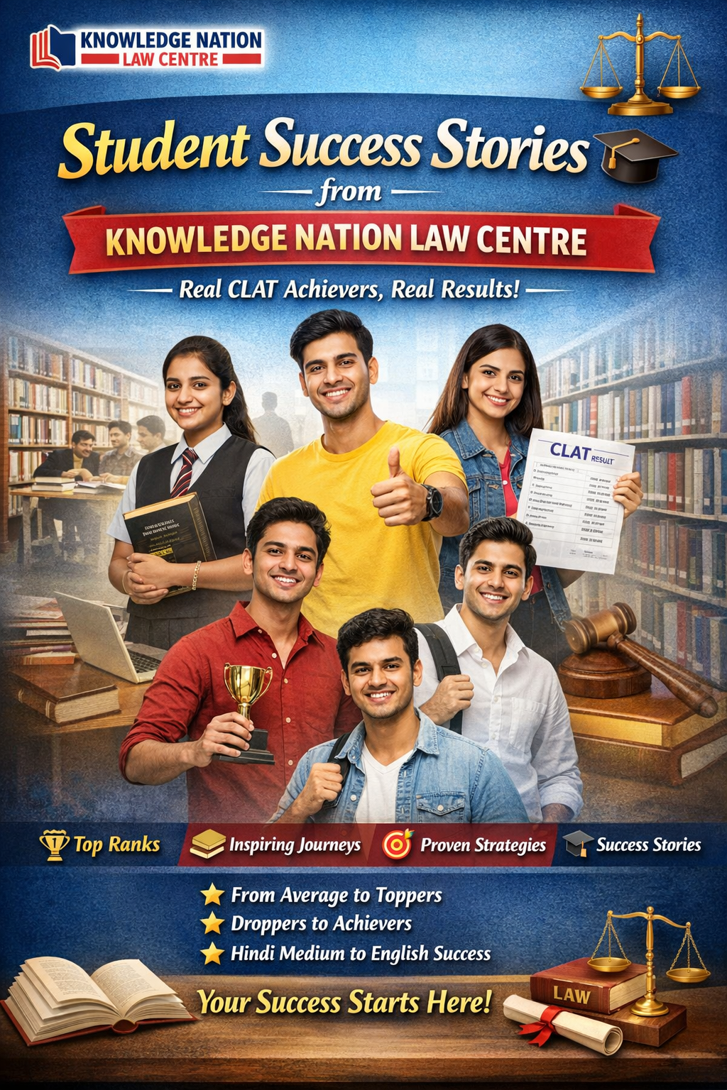 🎯 Student Success Stories from Knowledge Nation Law Centre