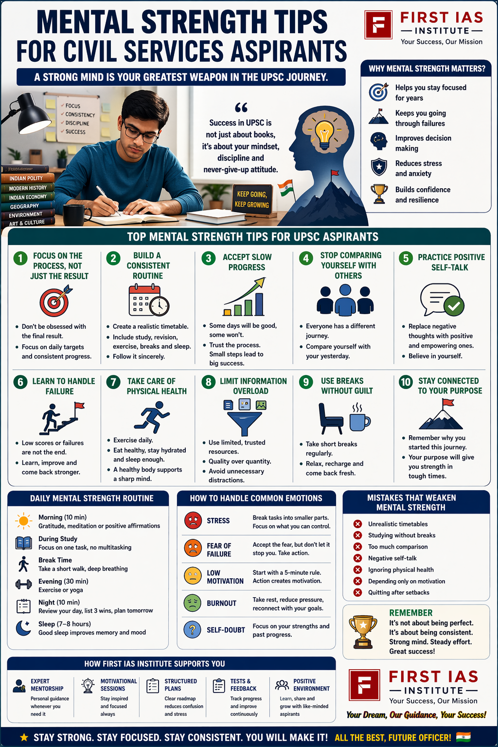 Mental Strength Tips for Civil Services Aspirants