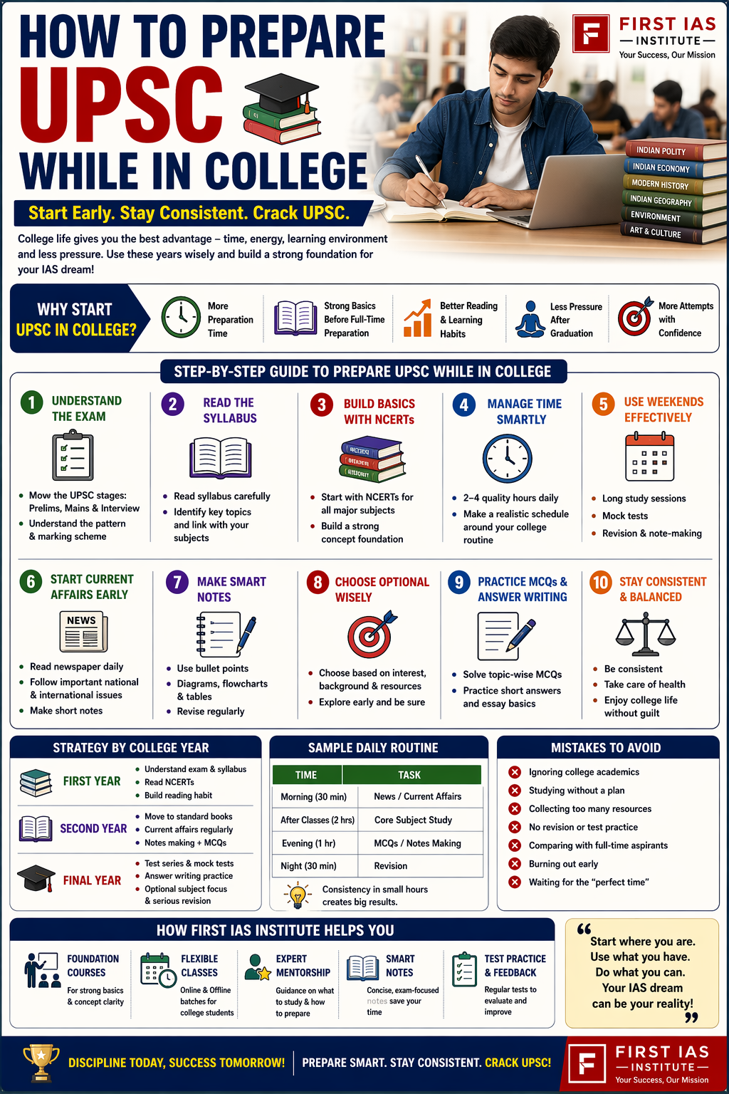 How to Prepare UPSC While in College